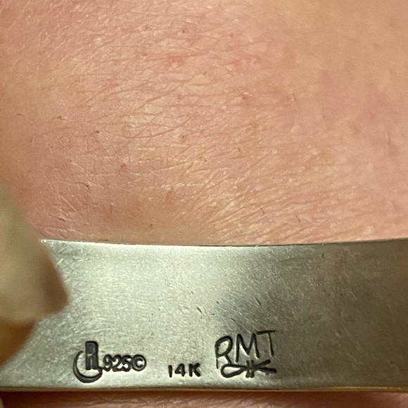 925 & 14kt gold Roderick tenorio ladies watch - Picture 8 of 10